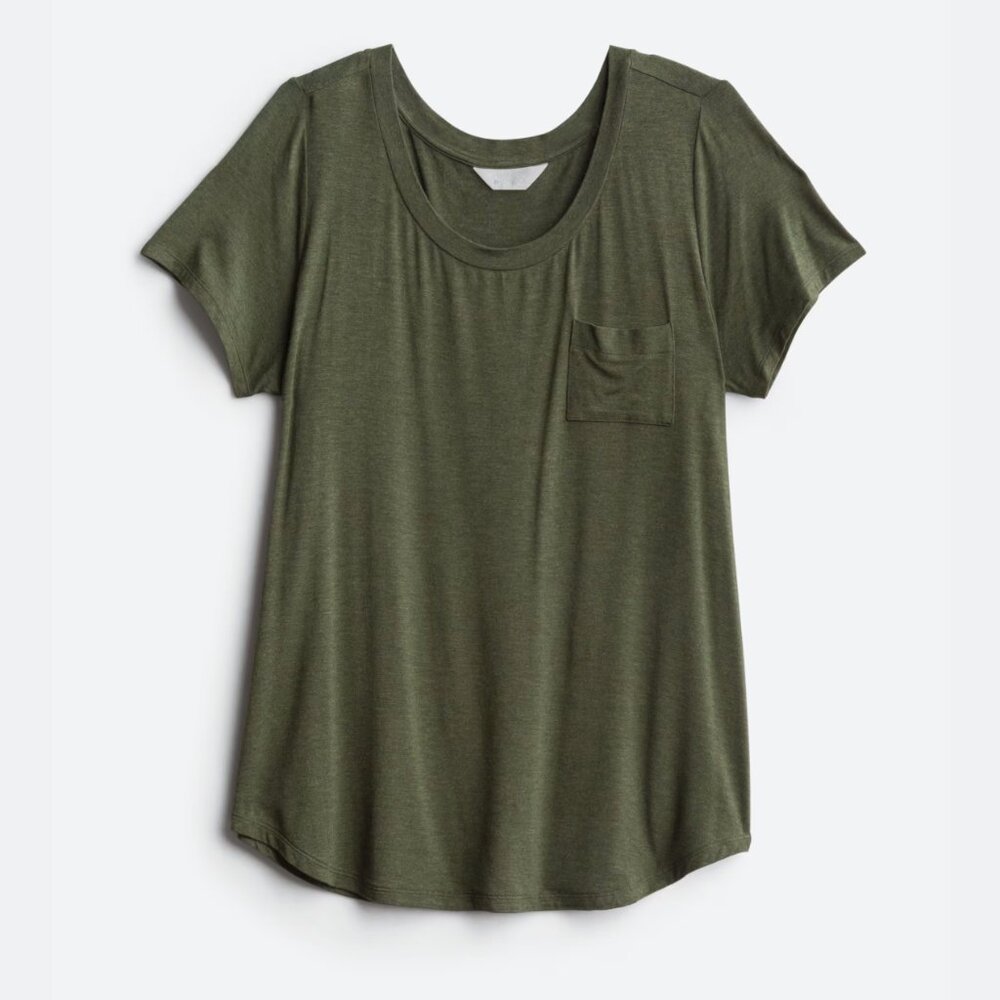 Market & Spruce Elaine Pocket Short Sleeve Tee — Stitch Fix, 1X